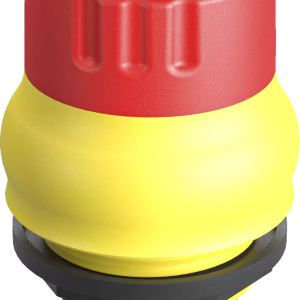 FRVKPLOO EStop Pushbutton LED 24V IP69K Twist Release 2NC 22.3 mm