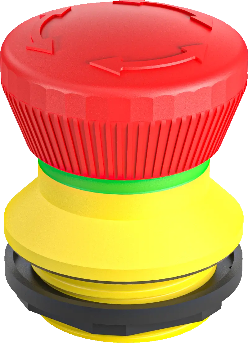 FRVKZ Twist Release E-Stop Head, IP67, UL Certified
