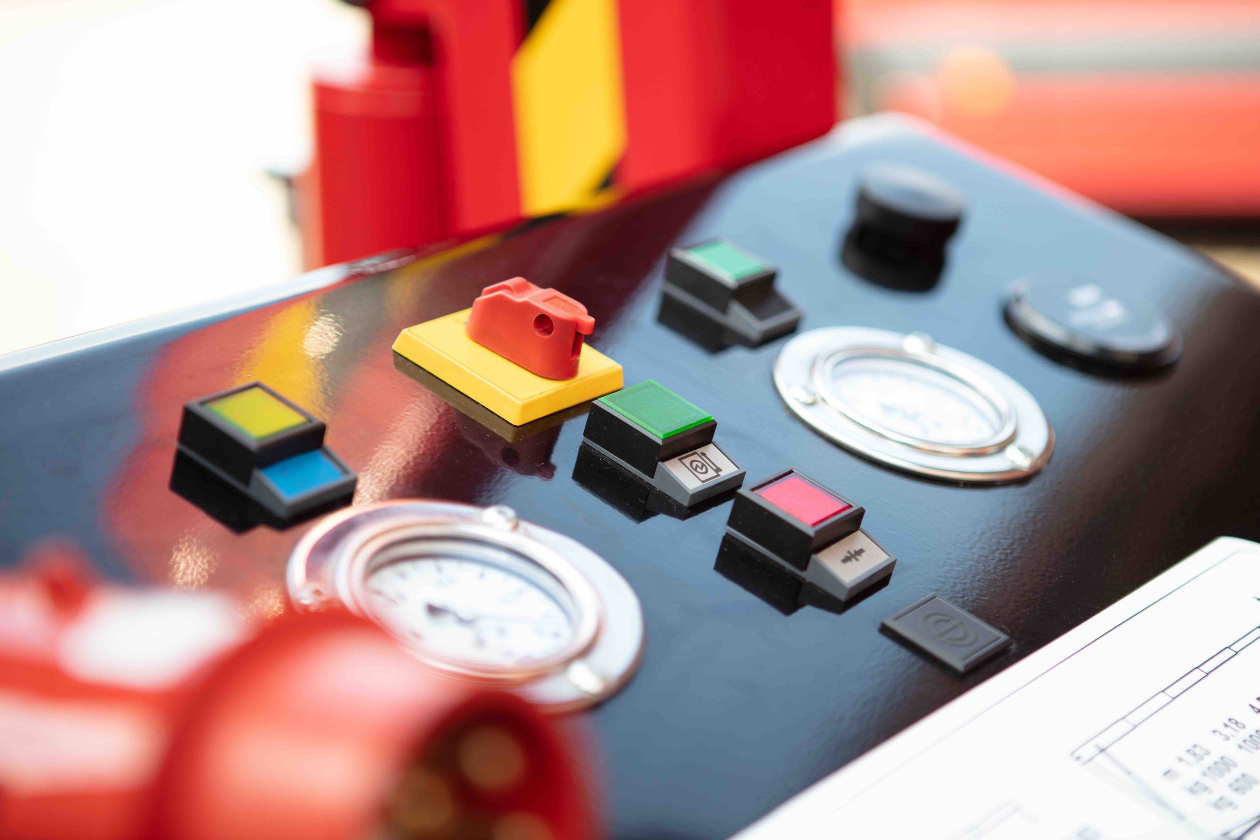 Glasboy Control Panel - Pushbuttons