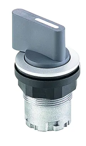 Key Selector Switches 22.3 mm IP65 two 45 degree positions silver JRMGWC Product Image