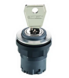 Key selector switch maintained 2x45 deg IP65 stainless bezel trim JRVASSA18E Product Image