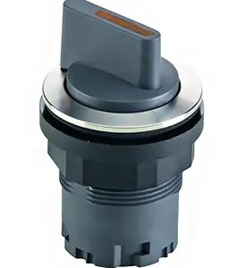 IP65 illuminated selector switch maintained two positions 22.3 mm