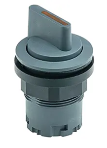 Round Selector Head Flush Mount Glove Friendly Panel Control Unit JRWBL Product Image