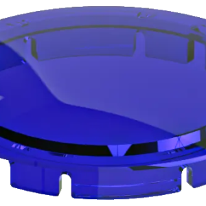 Round panel accessory for pushbuttons in HMI and control cabinets K22RRBL Product Image