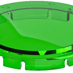K22RRGN RONDEX-JUWEL Round Green Lens for Automation K22RRGN Product Image