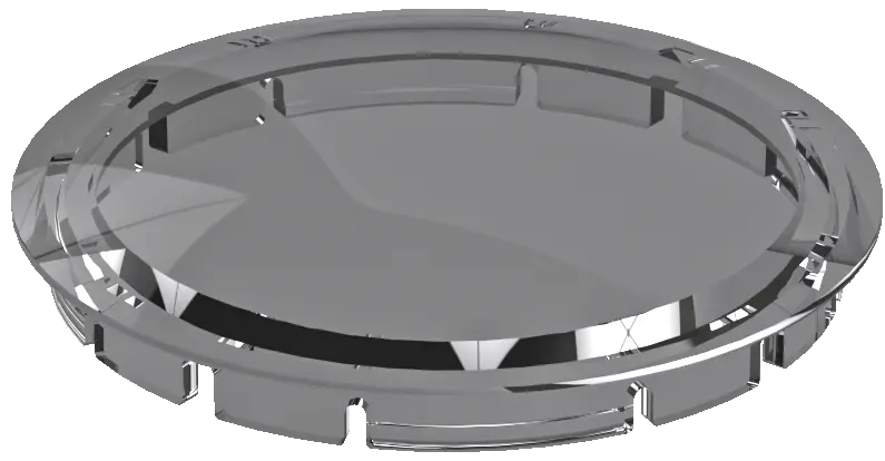 Round accessories for pushbuttons panel ready quick install HMI