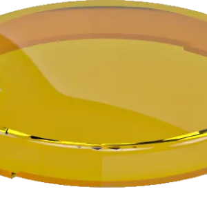 KF20GB Yellow Round Plastic Lens for Industrial Use KF20GB Product Image