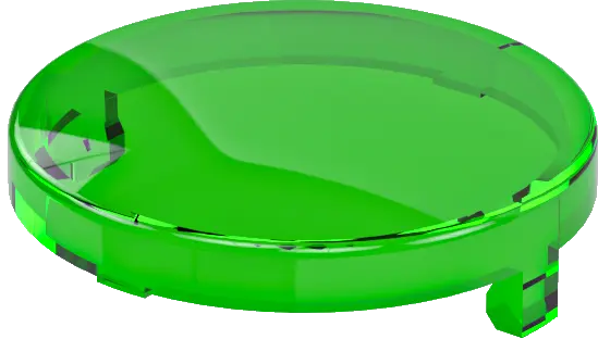 KF20GN RX-JUWEL Round Green Lens for Industrial Use