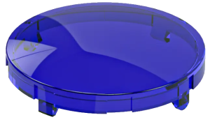 Round panel mount accessories for pushbuttons for HMI cabinet use KF23BL Product Image
