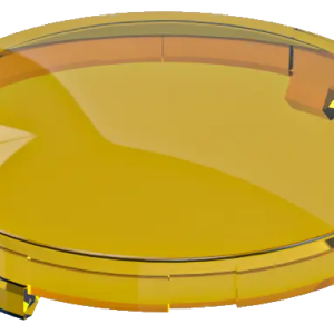 KF23GB Yellow Round Plastic Lens for Industrial Use KF23GB Product Image
