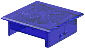 square accessory for pushbuttons for industrial control projects KF25BL Product Image