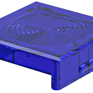 square accessory for pushbuttons for industrial control projects KF25BL Product Image