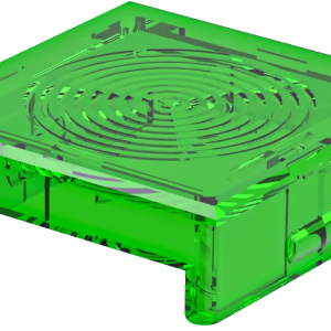 KF25GN UL Certified Green Square Lens for Automation KF25GN Product Image