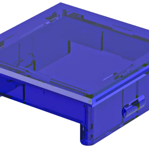 Square Blue PA12 Panel Accessory Accessories for pushbuttons kit KF25KSBL Product Image
