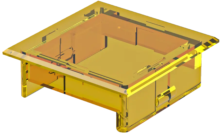 square pushbutton accessory for control panels rugged precise fit