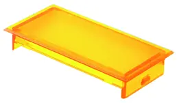 KF50KSGB Rectangular Lens Yellow PA12 Control Panel Indicator LED KF50KSGB Product Image