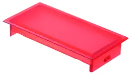 KF50KSRT Rectangular Red Lens for HMI control systems PA12 robust KF50KSRT Product Image