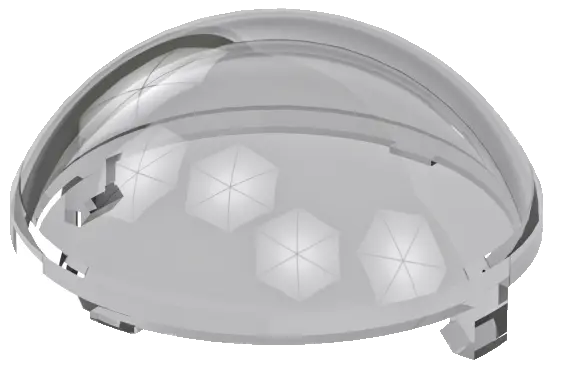 Round panel mounts for cabinets accessories for pushbuttons HMI