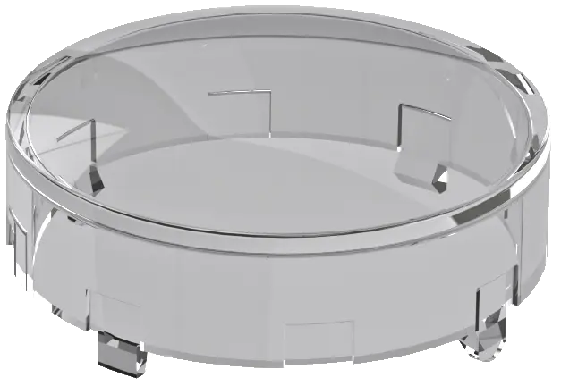KH23KL QUARTEX-R-JUWEL Round Lens for Industrial Use