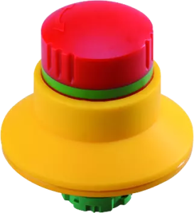 Emergency Stops UKCA rugged pushbutton for control panels HMI use KRBUV Product Image