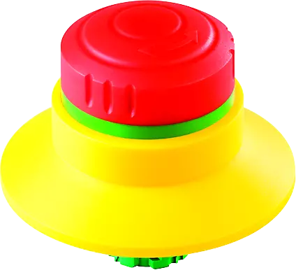 KRBUV70 KOMBITAST-R E-Stop Head with IP65 and Twist-Release