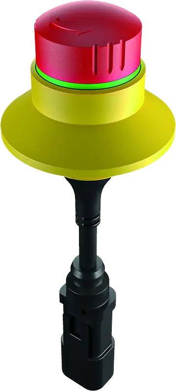KRBUVOO_KD12 M12 E-Stop Pushbutton with IP69K Rating