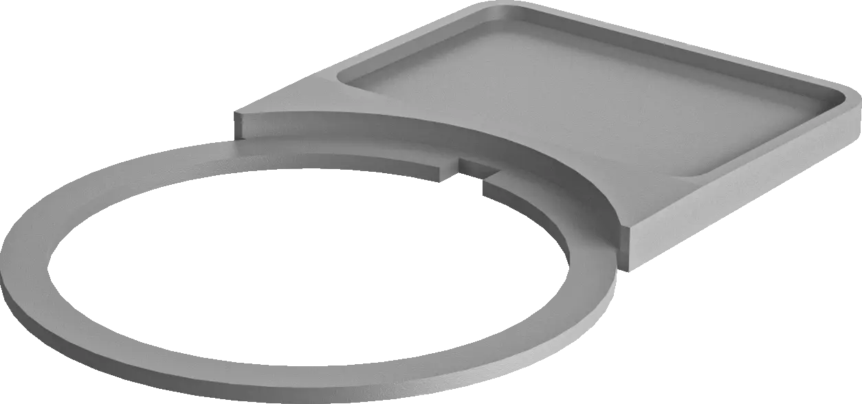 KRJABT Nameplate Grey Plastic HMI control panel label accessories