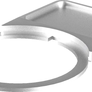 Accessories for pushbuttons shallow 22.5mm rapid install mounting KRJMABT Product Image