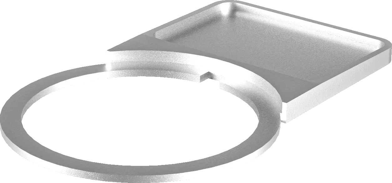 Accessories for pushbuttons shallow 22.5mm rapid install mounting