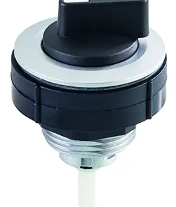 industrial rotary switch knob round heavy duty for control panels