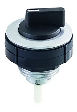industrial rotary switch knob round heavy duty for control panels