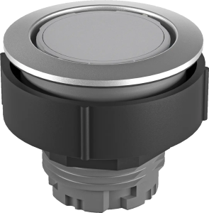 KRJMT Illuminated Silver Pushbutton Head for Control Panels KRJMT Product Image
