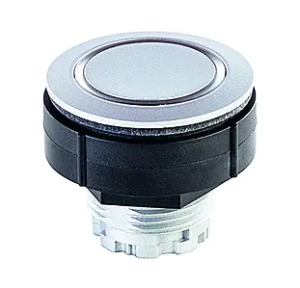 KRJMTLR Silver Illuminated Pushbutton Head, IP69K Rated KRJMTLR Product Image