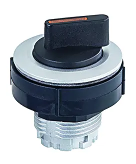 control panel selector head round bezel oil resistant compact HMI