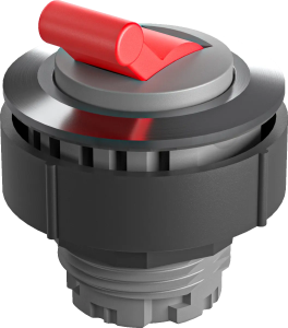 KRJVAK Toggle Head Red IP65 Round panel controls switch actuators KRJVAK Product Image