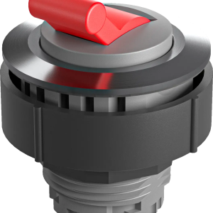KRJVAK Toggle Head Red IP65 Round panel controls switch actuators