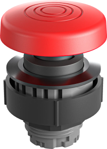 Emergency Stops mushroom head switch high visibility UKCA marking KRJVAS Product Image