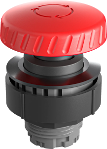 Emergency Stops mushroom head round switch quick install feedback KRJVAV Product Image