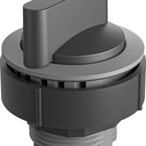 industrial selector head round robust with positive feedback fast