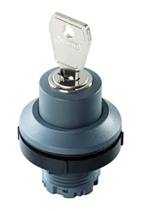 Round Key Switch for Control Panels Industrial Panel Mount Secure KRSSA24E Product Image