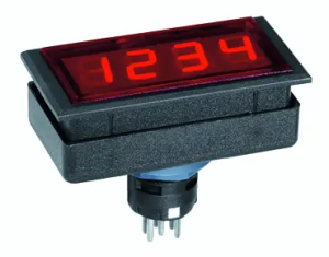 LXJLASCE-SPS Signal Indicator IP65 black bezel 24 x 48mm slim fit LXJLASCE-SPS Product Image