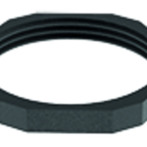 M22 Round Knurl Knut for Ø 22.3 mm (0.88 inch) actuators