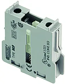 MF Grey Maintained Contact Block IP20 with ROHS Certification MF Product Image