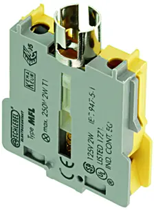 MFL Illuminated Maintained Contact Block for Automation