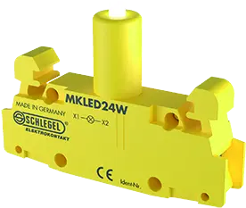 MKLED24W White LED Contact Block IP20 for Control Panels MKLED24W Product Image