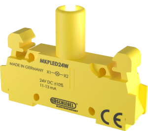 MKPLED24W White LED Push-In Contact Block for Automation MKPLED24W Product Image
