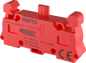 MKPTO Momentary NC Contact Block IP20 with CE Marking MKPTO Product Image
