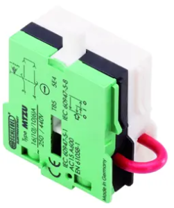 MTZU Permissive Contact Block IP20 with NO Contact and UL MTZU Product Image
