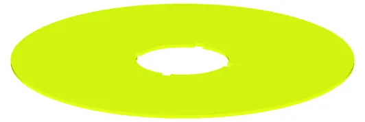 16.2mm panel cutout accessories for pushbuttons for HMI panel fit