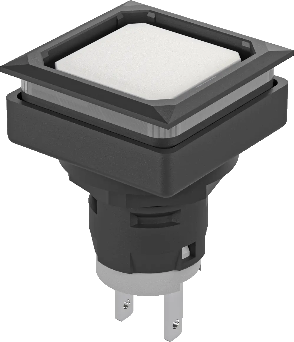 signal indicator light Faston 2.8x0.8 mm pilot light head compact